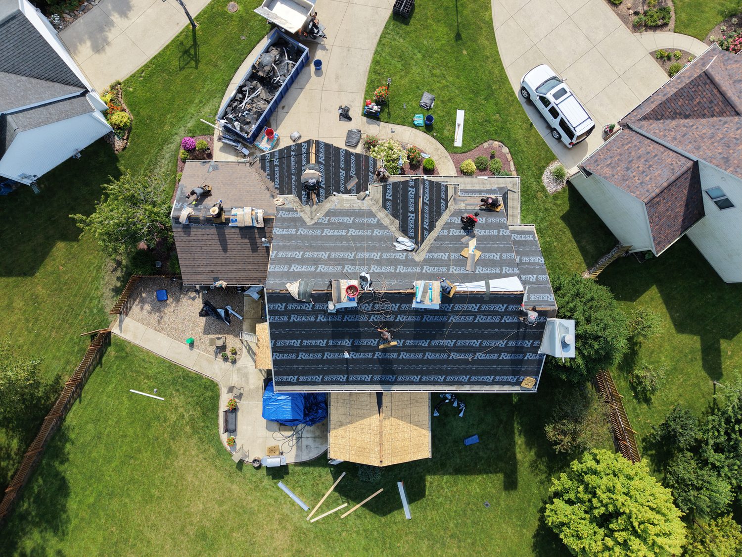 Shingle installation
